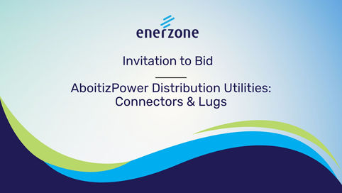 Invitation to Bid: Aboitiz Power Distribution Utilities: Connectors & Lugs