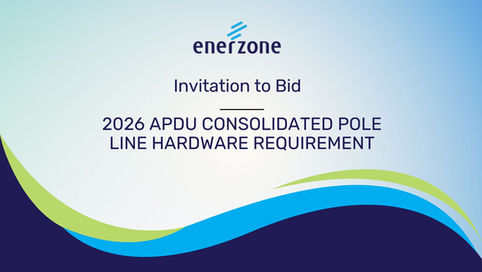 Invitation to Bid: 2026 APDU Consolidated Pole Line Hardware Requirement