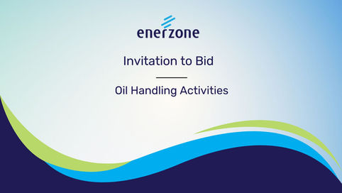 Invitation To Bid: Oil Handling Activities