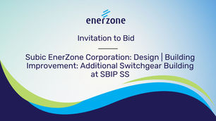 Invitation To Bid: Subic EnerZone: Design | Building Improvement: Additional Switchgear Building at SBIP SS