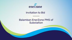 Invitation to Bid: Balamban EnerZone PMS of Substation