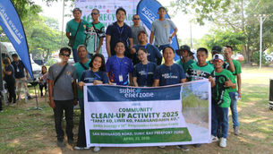 Subic EnerZone Joins Earth Day 2025 Clean-Up Drive