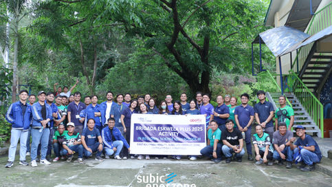 Subic EnerZone Powers Up Brigada Eskwela 2025 at Regional Science High School III