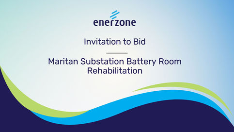 Invitation to Bid: Subic EnerZone: Maritan Substation Battery Room Rehabilitation