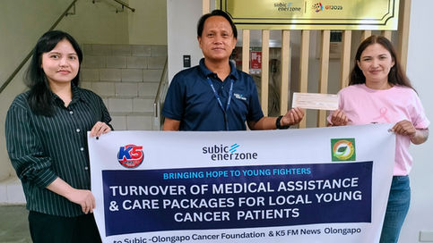 Subic EnerZone Brings Hope to Young Cancer Fighters with a Second Wave of Medical Support