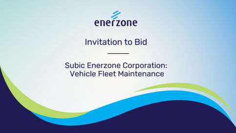 INVITATION TO BID: Subic Enerzone: Vehicle Fleet Maintenance (Control No: SEZC_PLD_ITB00339)