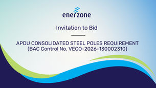 INVITATION TO BID: APDU CONSOLIDATED STEEL POLES REQUIREMENT (BAC Control No. VECO-2026-130002310)